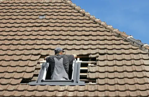 Pose de velux - Plonéis